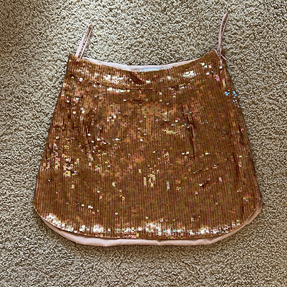 Karina Grimaldi Sequin skirt